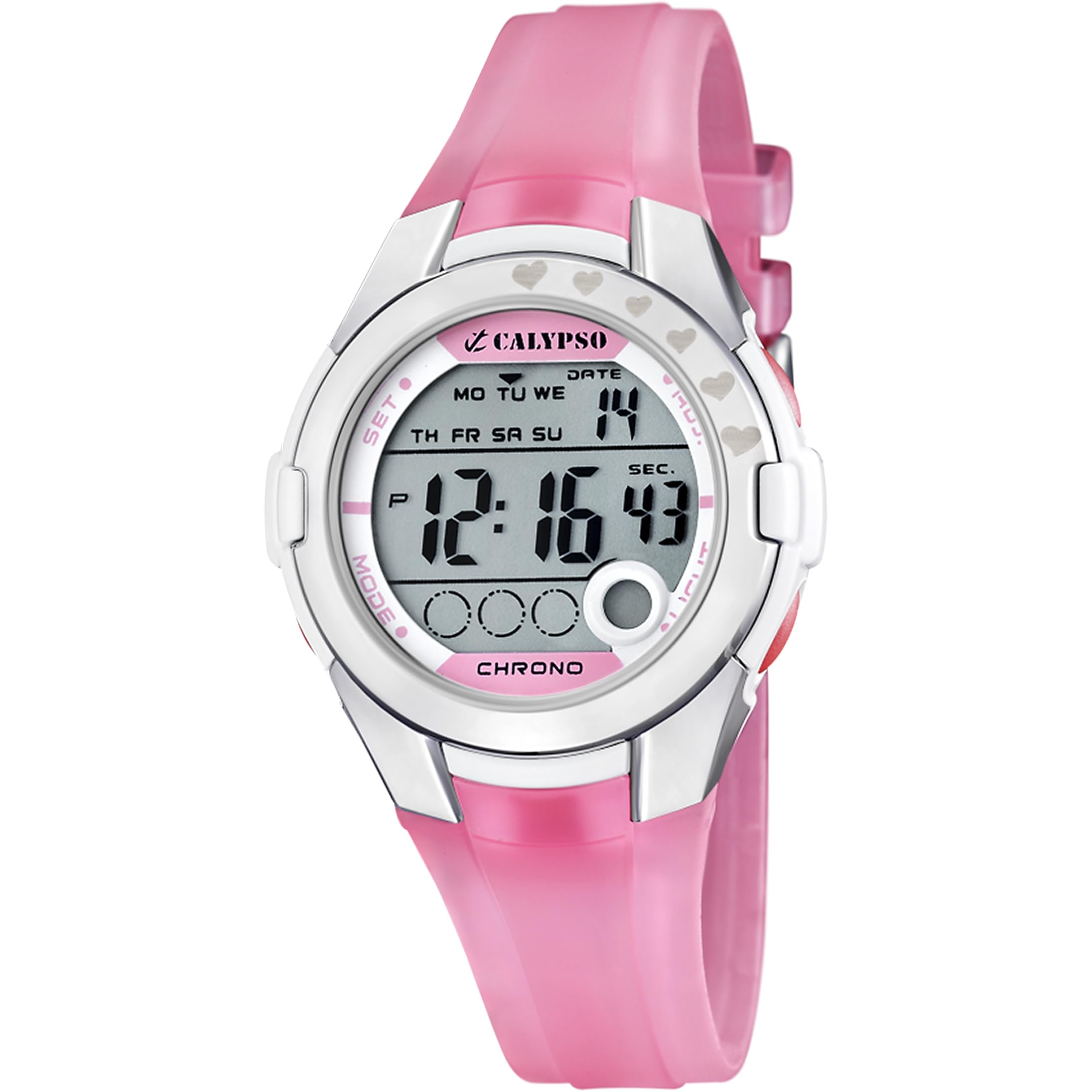Calypso Digital Crush K5571 orologio digitale bianco bambino