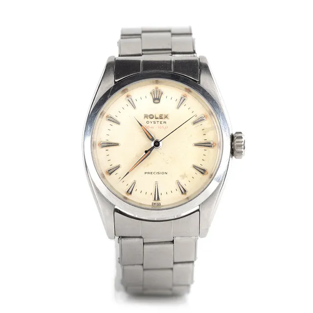 Rolex Oyster 1956 orologio acciaio 34mm bracciale