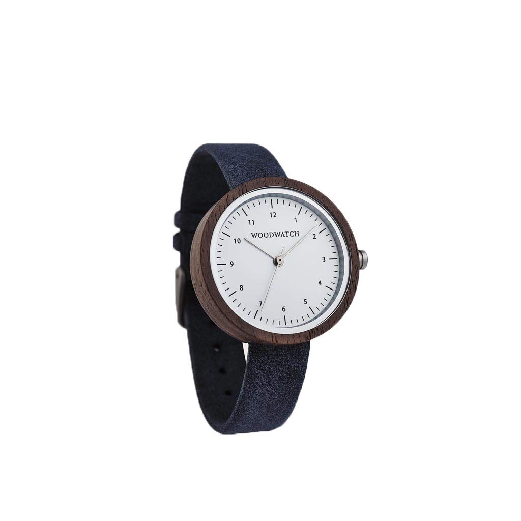 WoodWatch Nordic Stockholm orologio legno 36 mm pelle