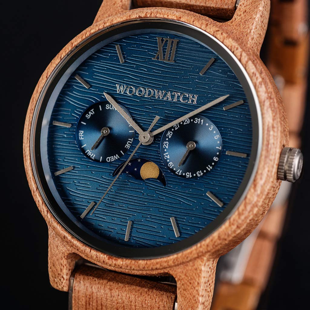 Woodwatch Classic Surfer orologio legno uomo antispruzzo