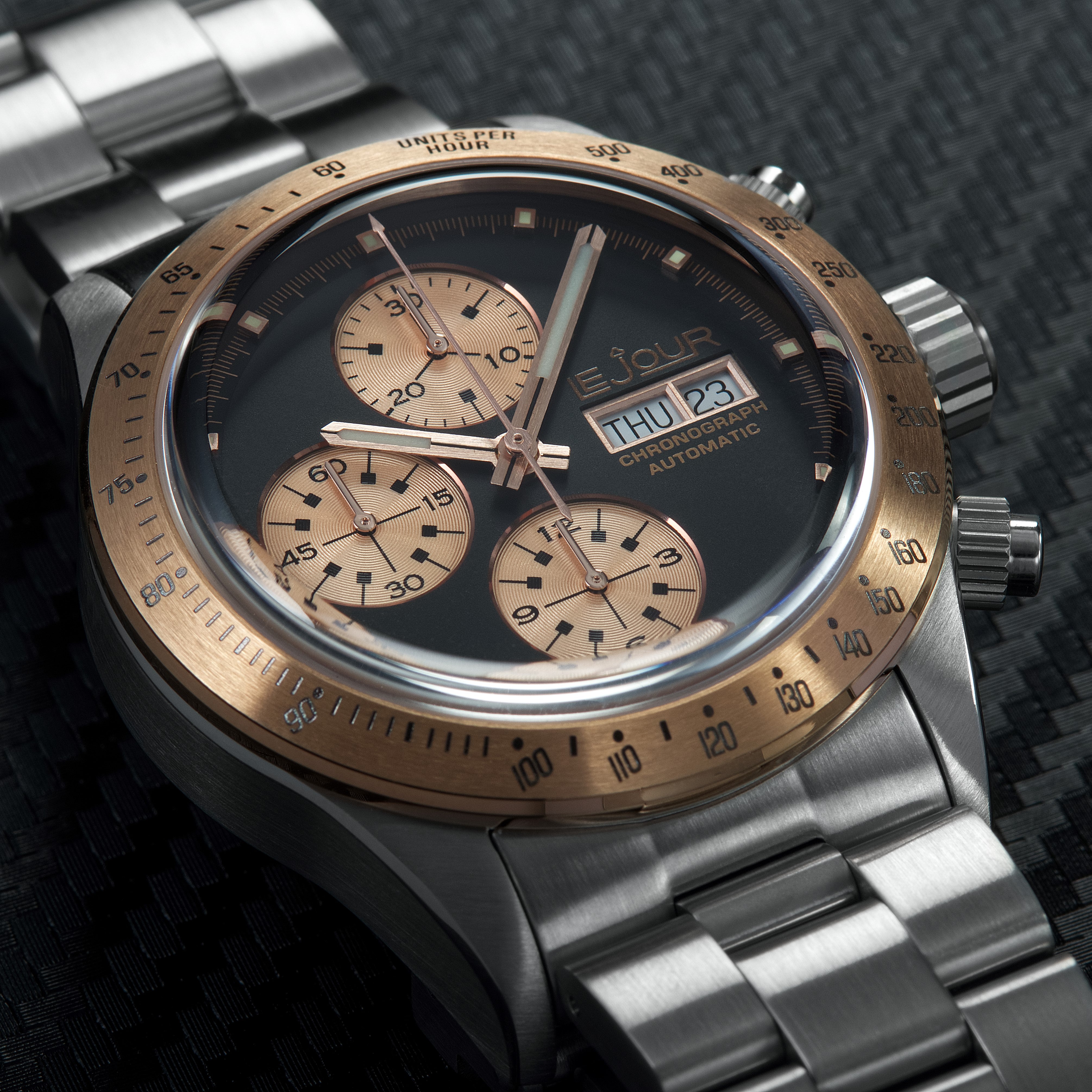LeJour CM Chrono LJ-CM-006 orologio automatico acciaio