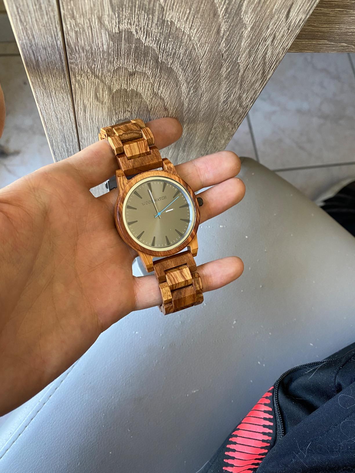 WoodWatch Classic Reveler Kosso orologio uomo legno 45mm