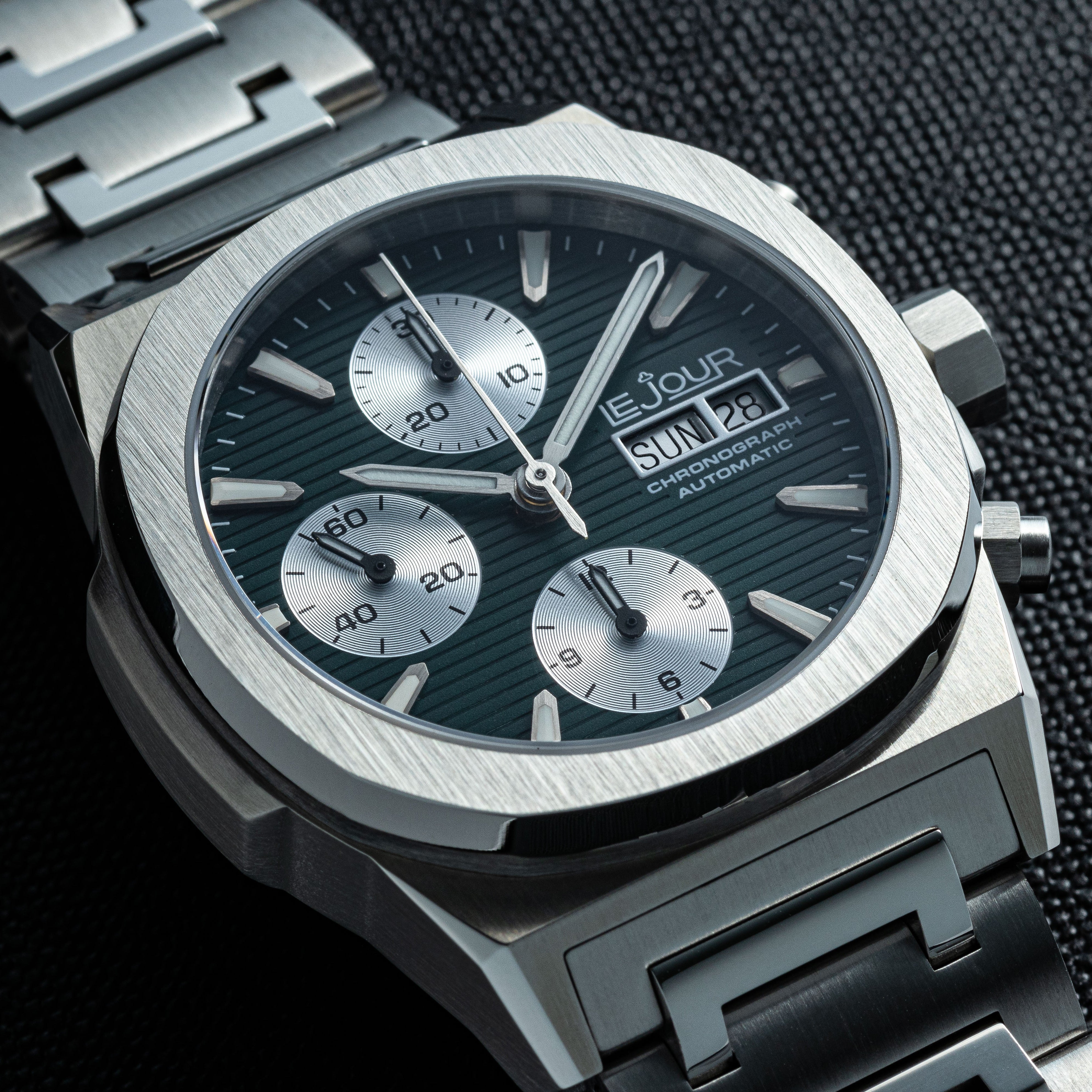 LeJour RMC Chrono LJ-RMC-004 orologio cronografo verde 40 mm