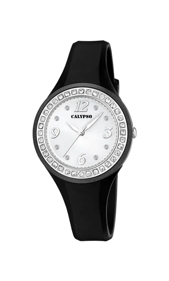 Calypso Basic K5567 orologio donna argento Swarovski 32 mm