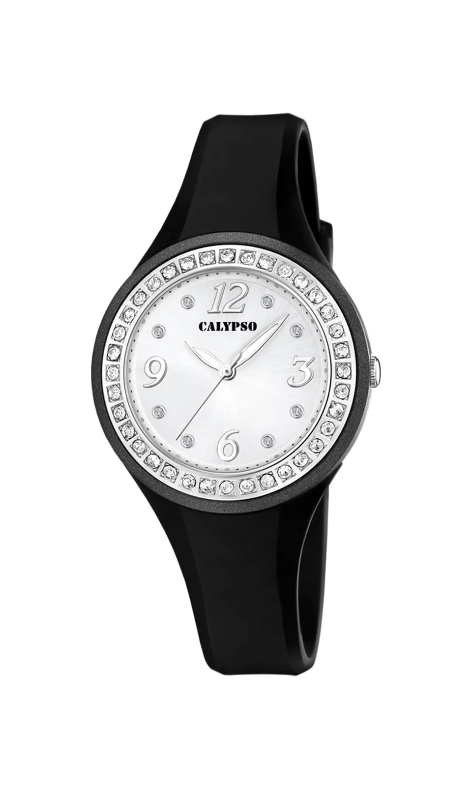 Calypso Basic K5567 orologio donna argento Swarovski 32 mm
