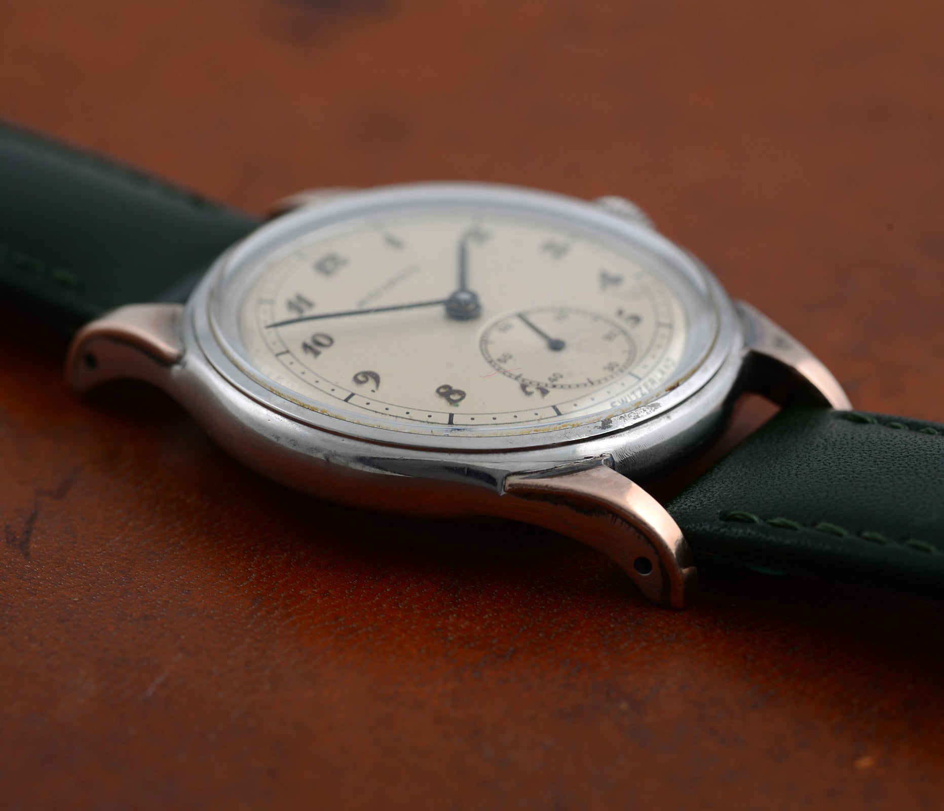 Movado FB Borgel anni 50 orologio vintage acciaio