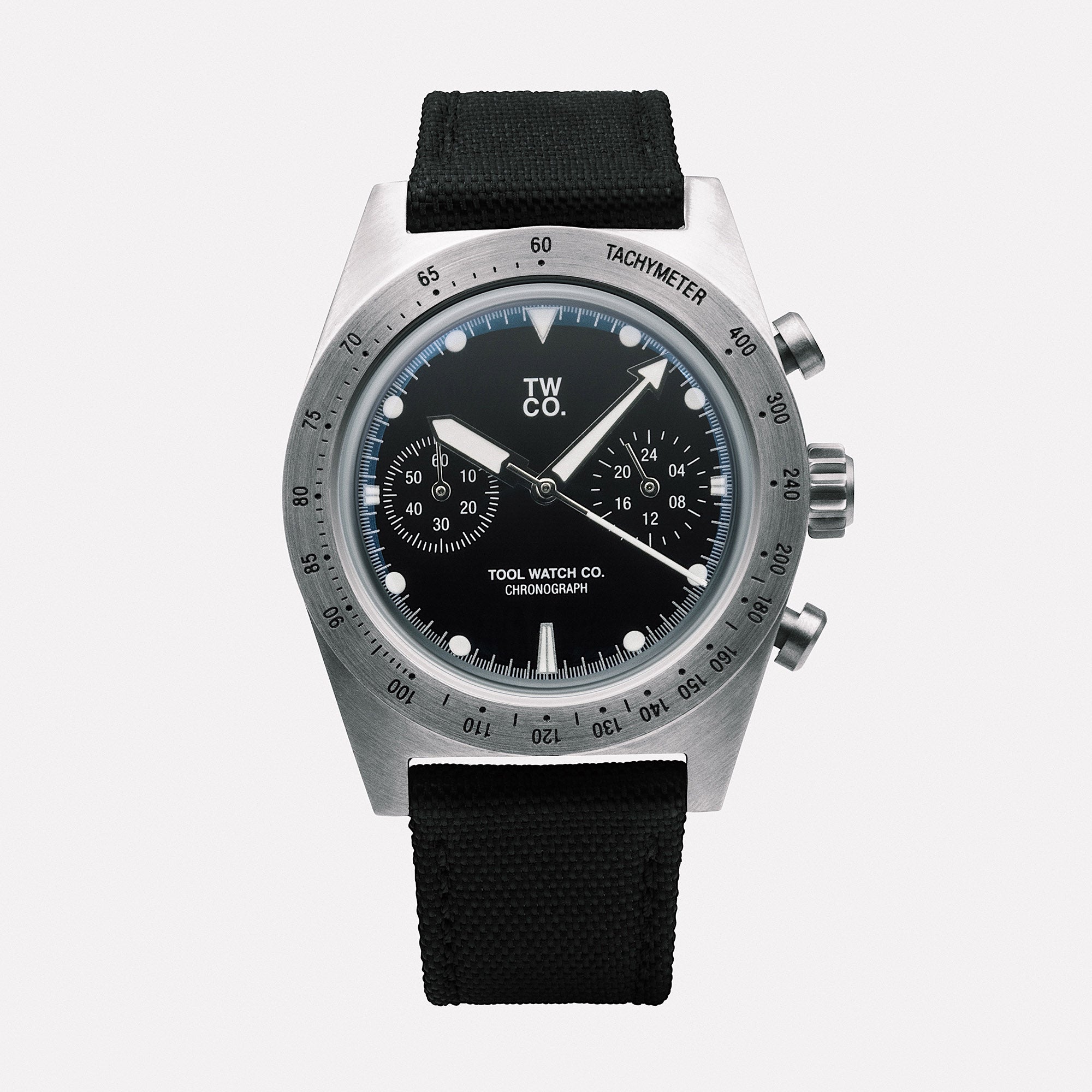 Tool Watch Co. Essential Chronograph orologio Deep Black