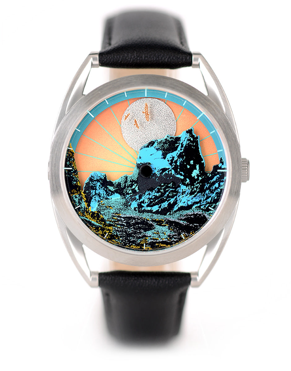 Mr Jones Silver Moon Cuillin Skye orologio edizione limitata oro luna