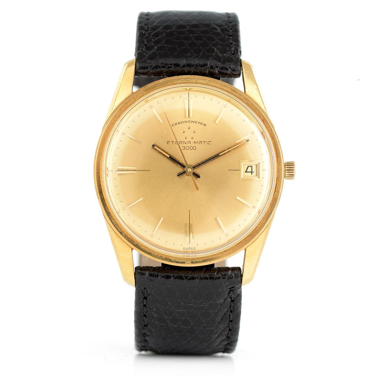 Eterna Matic 3000 orologio automatico oro cronometro