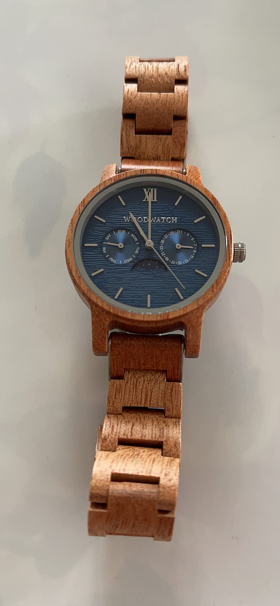WoodWatch Classic Sailor Orologio Uomo Legno Bracciale