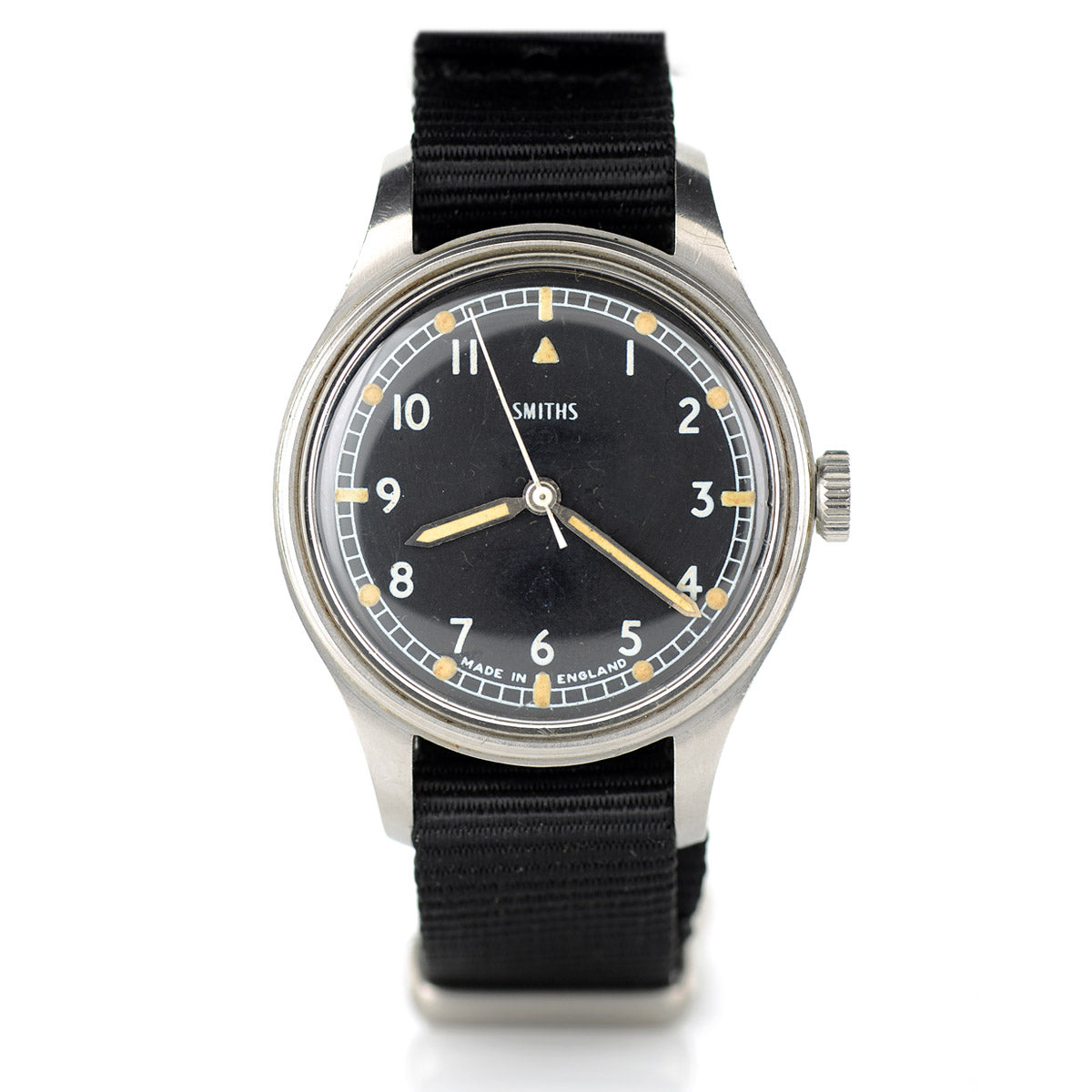 Smiths Vintage W10 civilian orologio acciaio uso civile