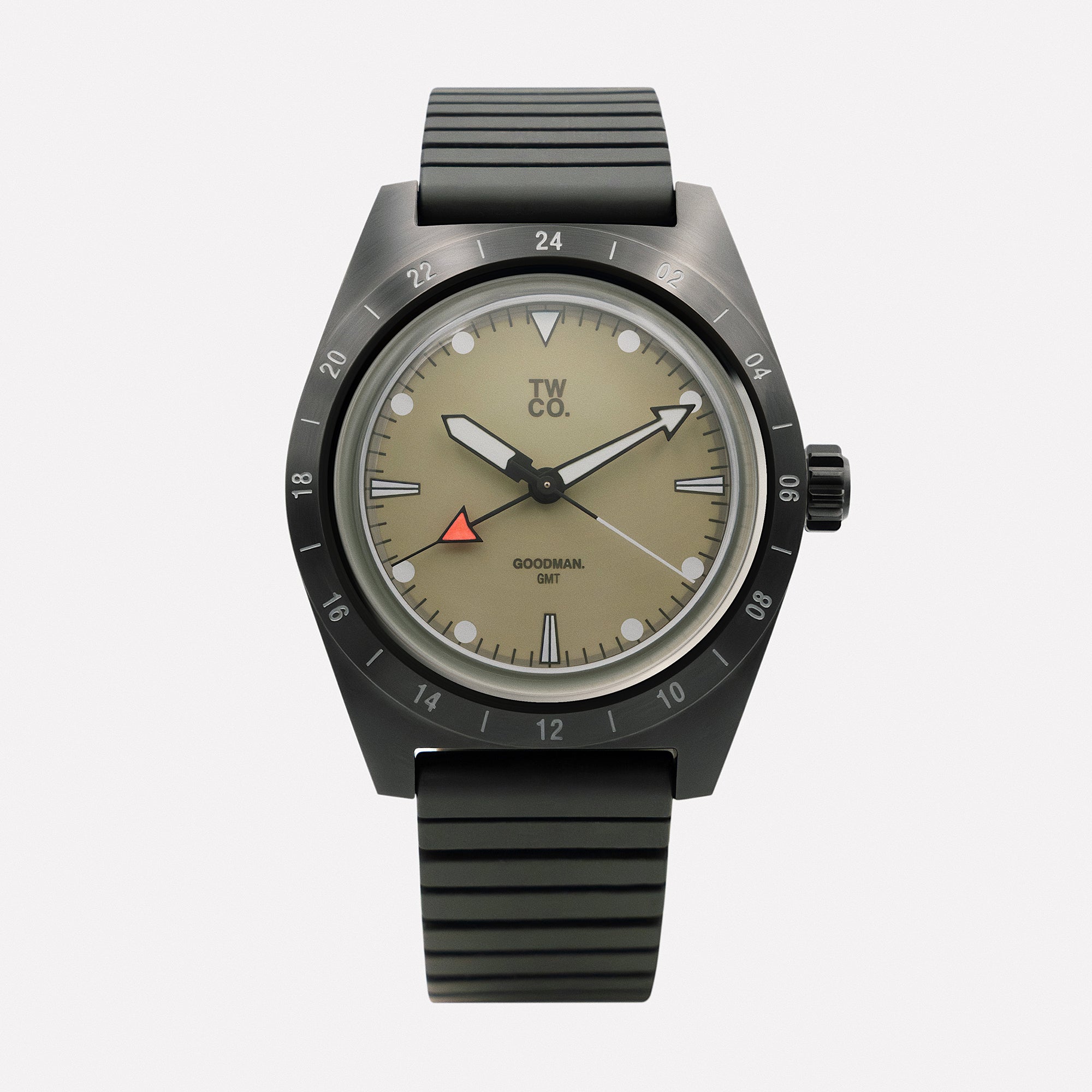 Tool Watch Co. TWCO. Goodman GMT orologio GMT Tactical PVD