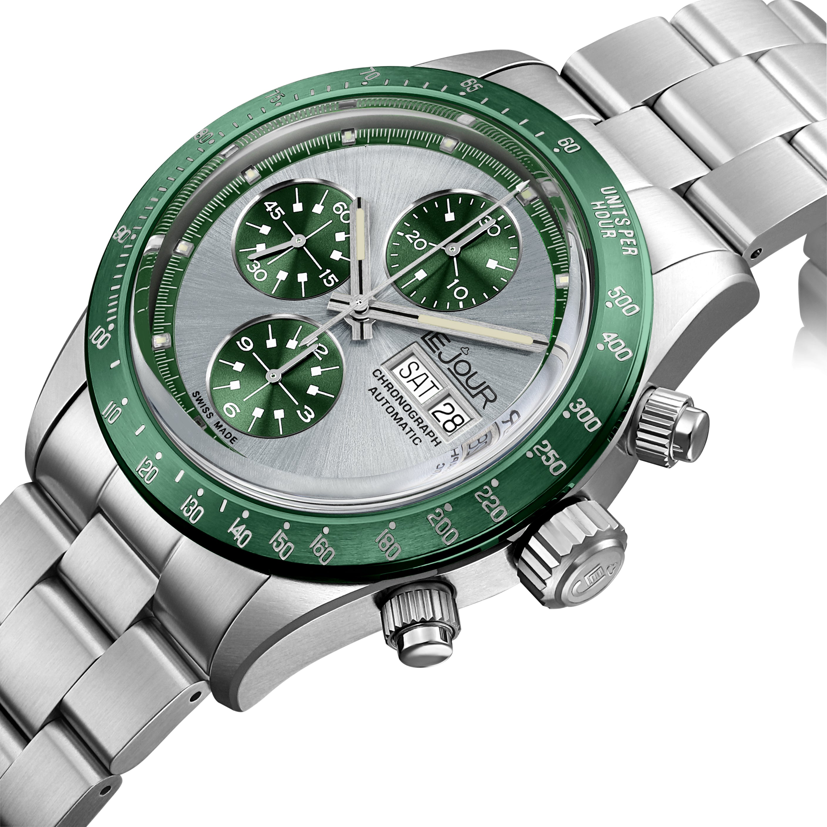LeJour CM Chrono LJ-CM-005 cronografo automatico grigio