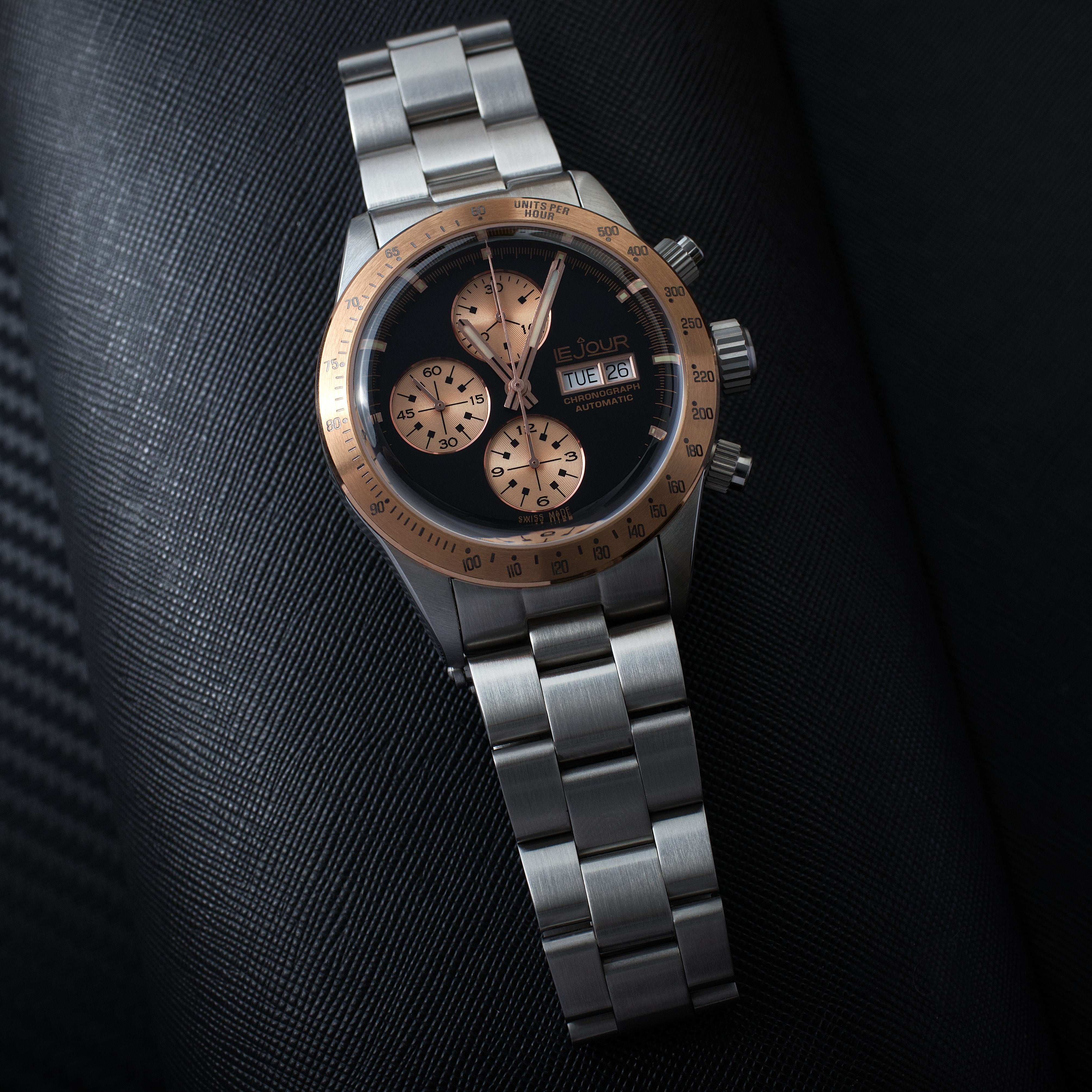 LeJour CM Chrono LJ-CM-006 orologio automatico acciaio