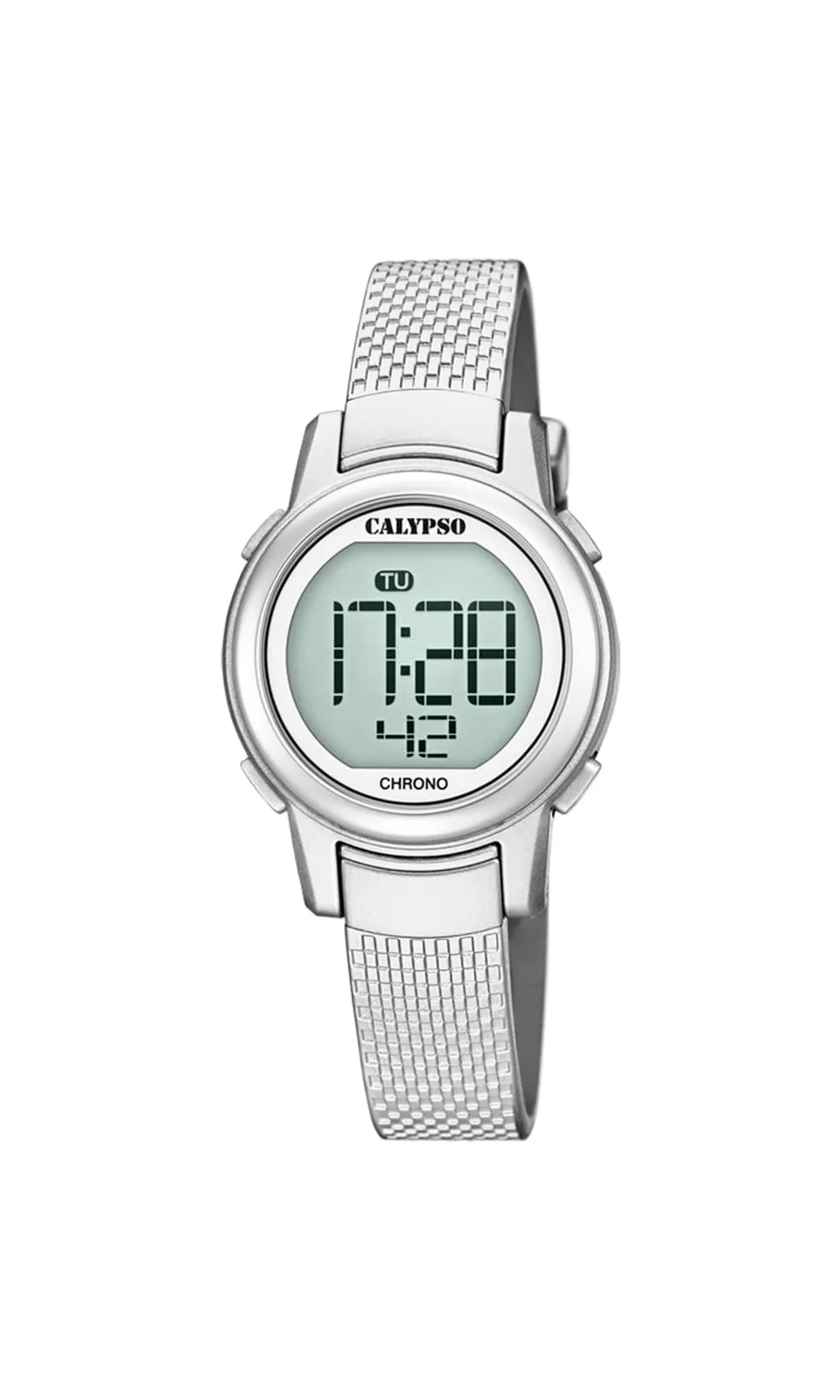 Calypso Urban Digital K5736/1 orologio digitale argento donna