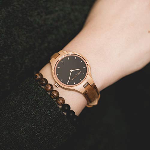 WoodWatch Classic Northern Sky Pecan orologio ulivo