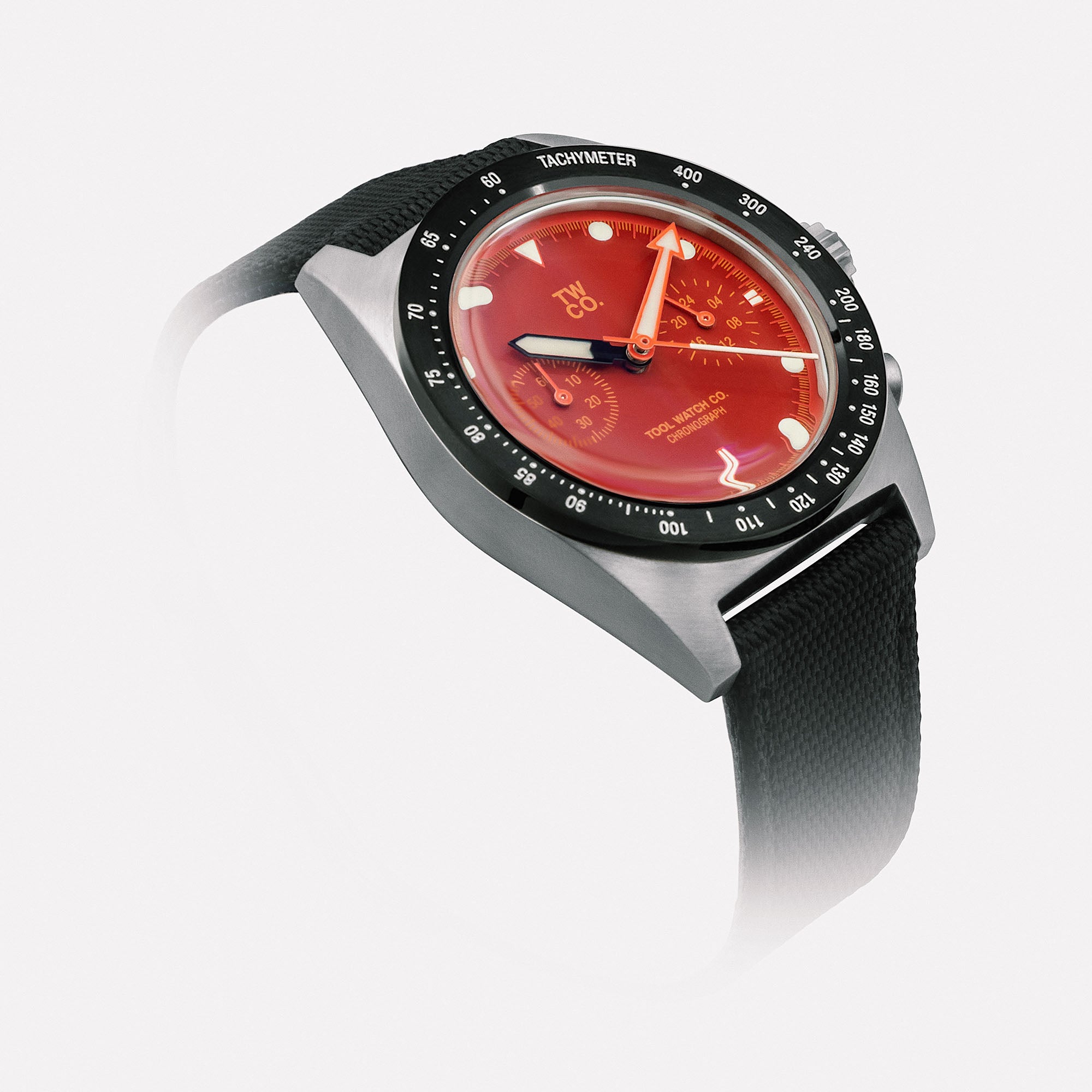 Tool Watch Co. Chroma Chronograph orologio arancione Orange