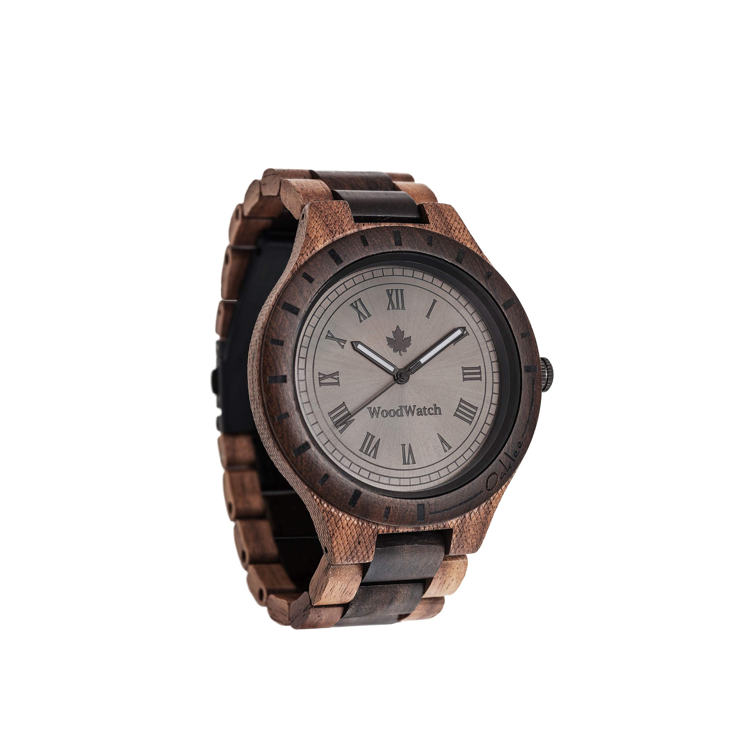 WoodWatch Classic Oaklee orologio legno uomo noce sandalo