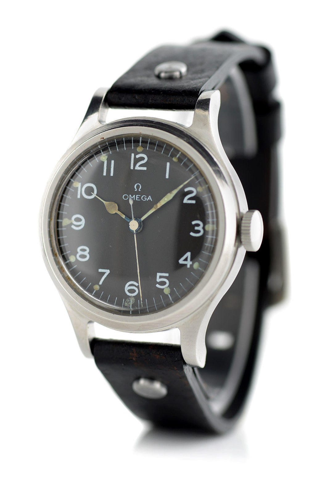 Omega 6B/159 1956 orologio pilota militare acciaio