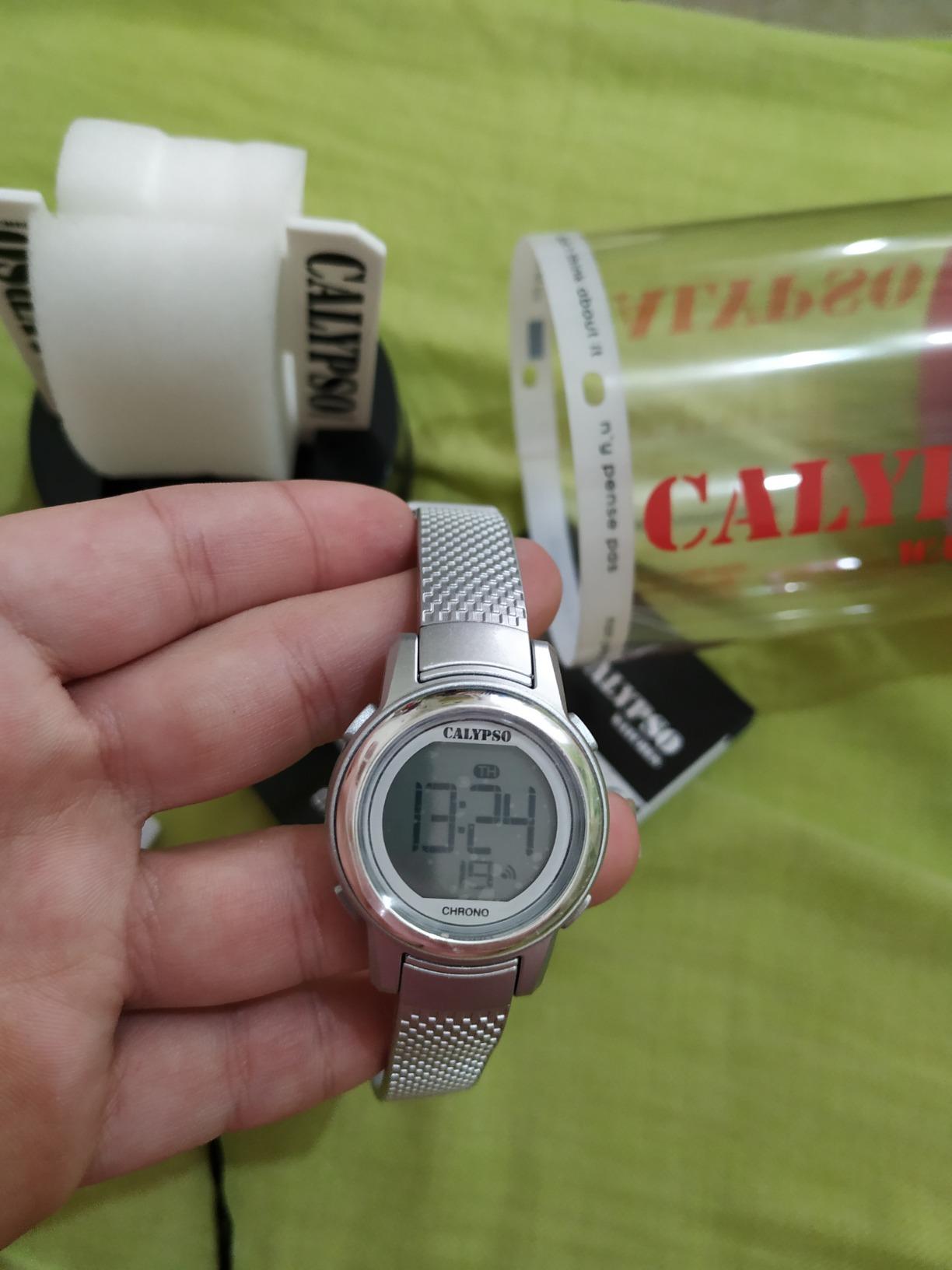 Calypso Urban Digital K5736/1 orologio digitale argento donna