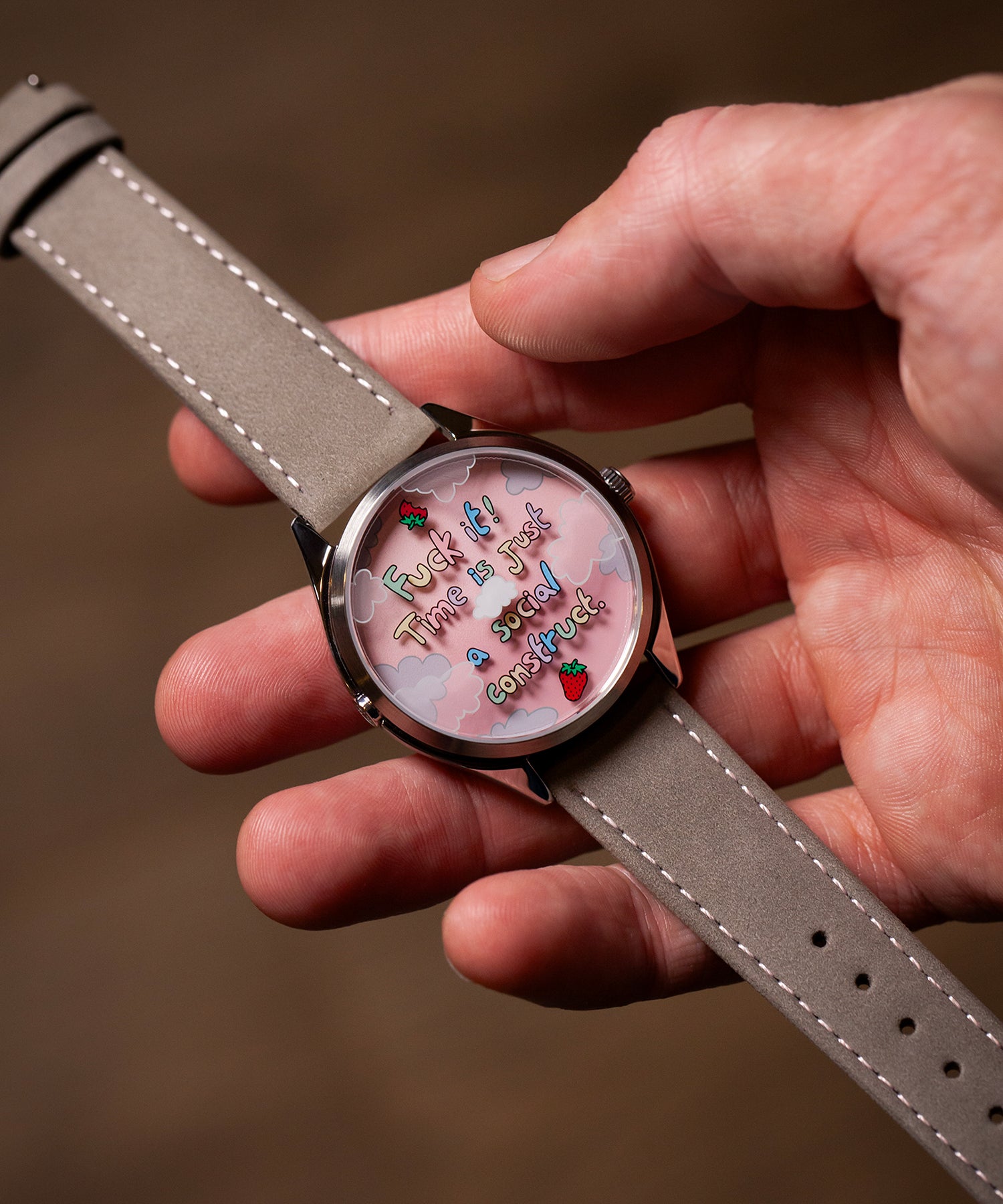 Mr Jones Berry Late Again! orologio quarzo svizzero 37mm