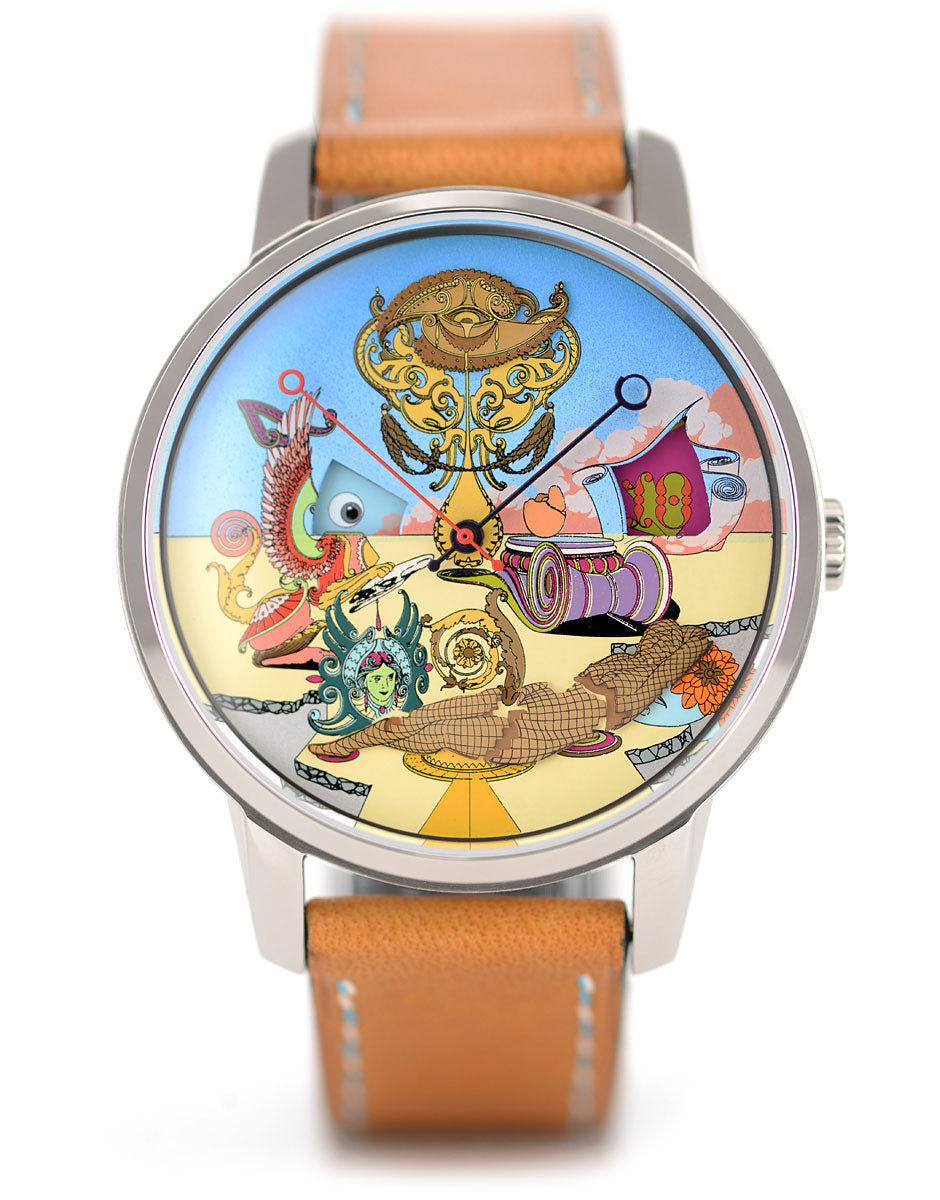 Mr Jones The Indefatigable Sphinx orologio jump hour 40mm