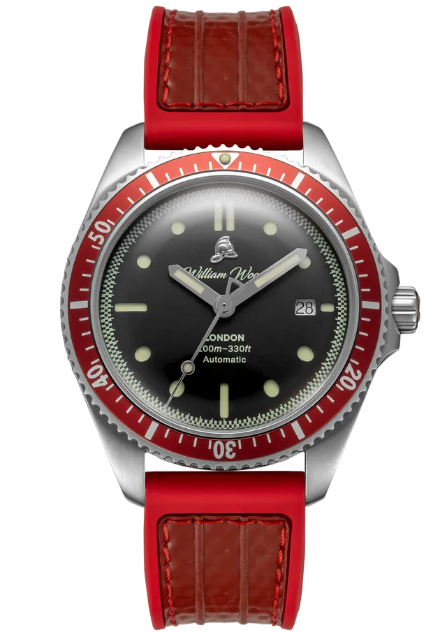 William Wood Fire Department orologio Worshipful Company 41mm