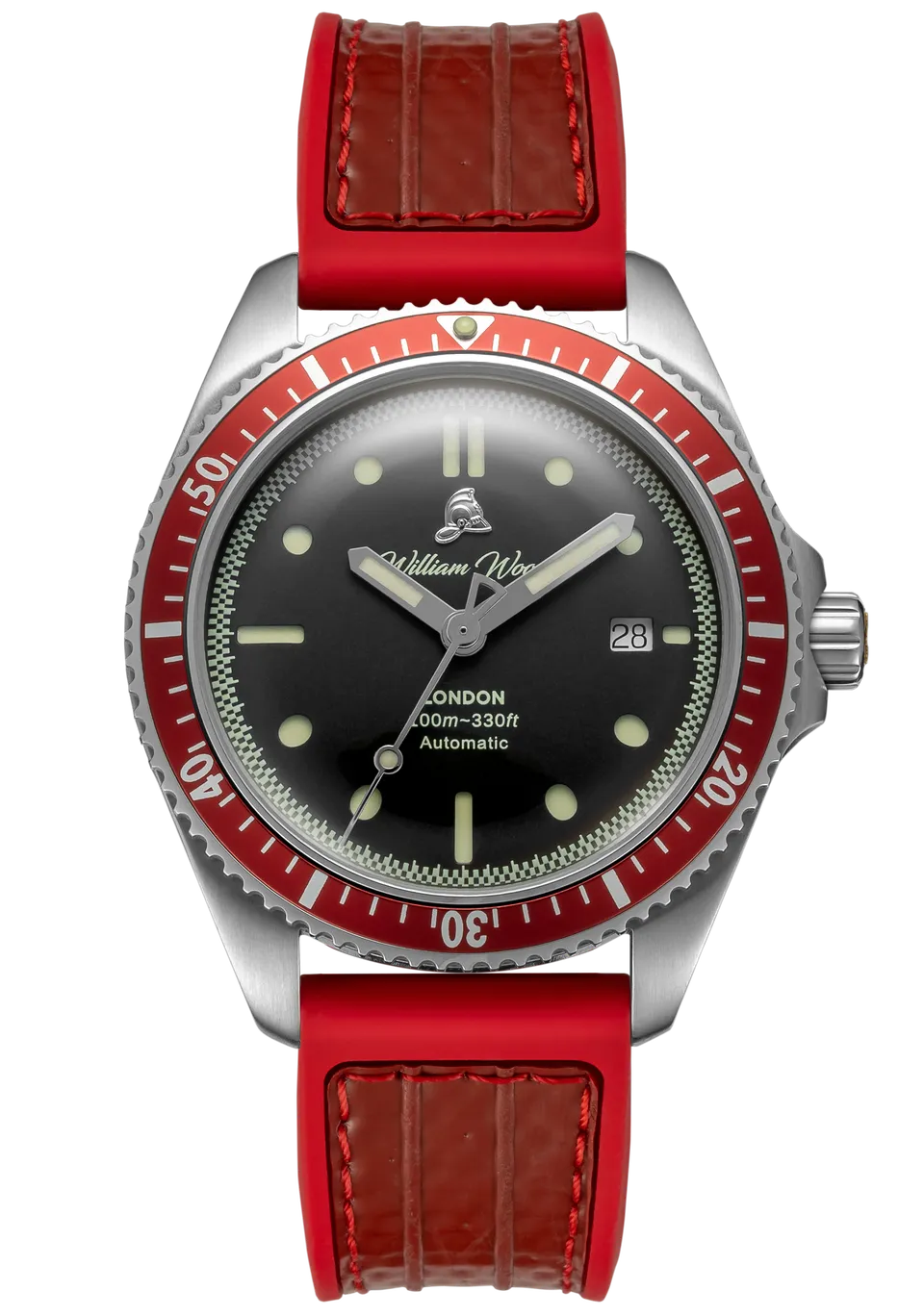 William Wood Fire Department orologio Worshipful Company 41mm