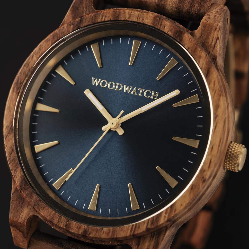 WoodWatch Classic Astro Kosso orologio in legno uomo antispruzzo