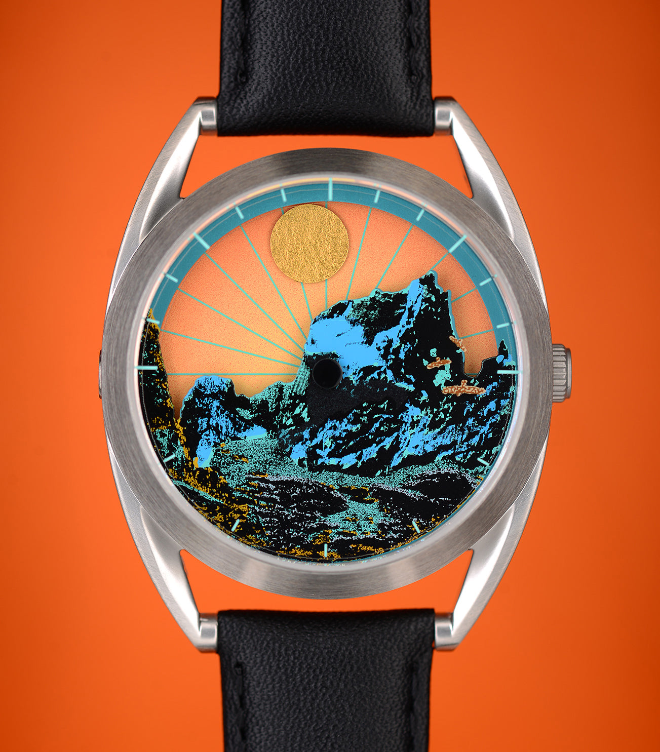 Mr Jones Silver Moon Cuillin Skye orologio edizione limitata oro luna
