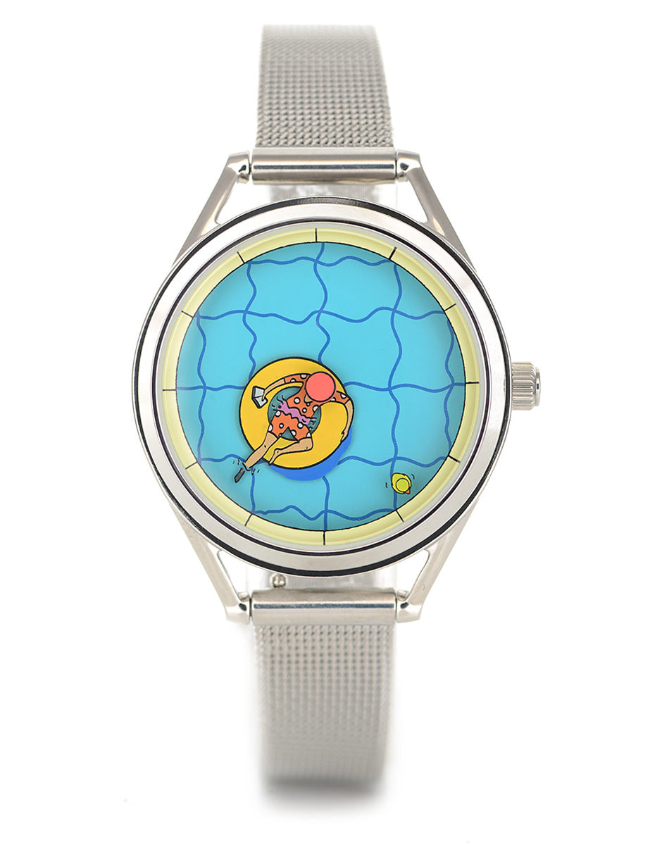 Mr Jones A Perfectly Useless Afternoon orologio small piscina