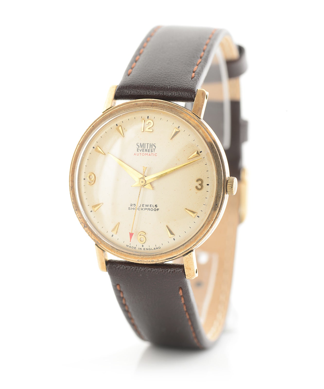 Smiths Everest 1964 orologio da polso oro 9ct automatico uomo