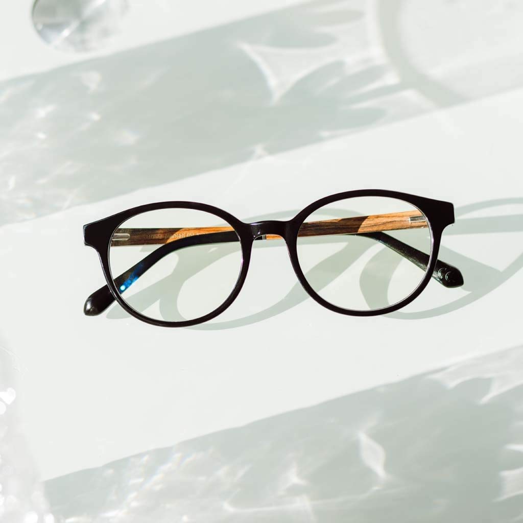 Woodwatch Soho Black occhiali luce blu neri