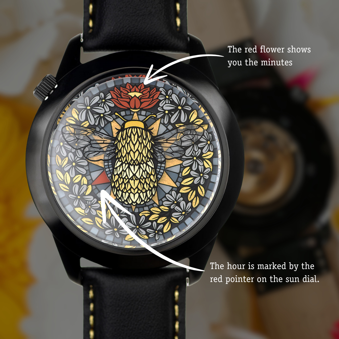 Mr Jones Golden Hour orologio automatico 45mm dorato