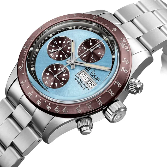 LeJour CM Chrono LJ-CM-003 Cronografo Blu 42mm
