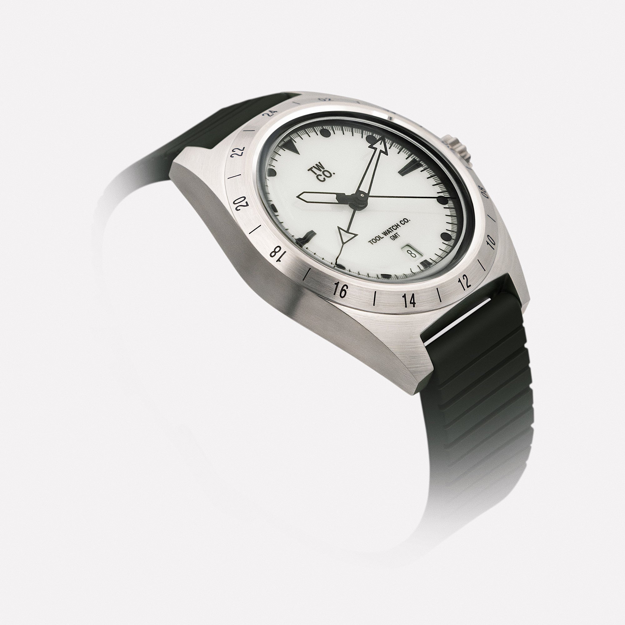 Tool Watch Co. Lumecore GMT orologio Flint White