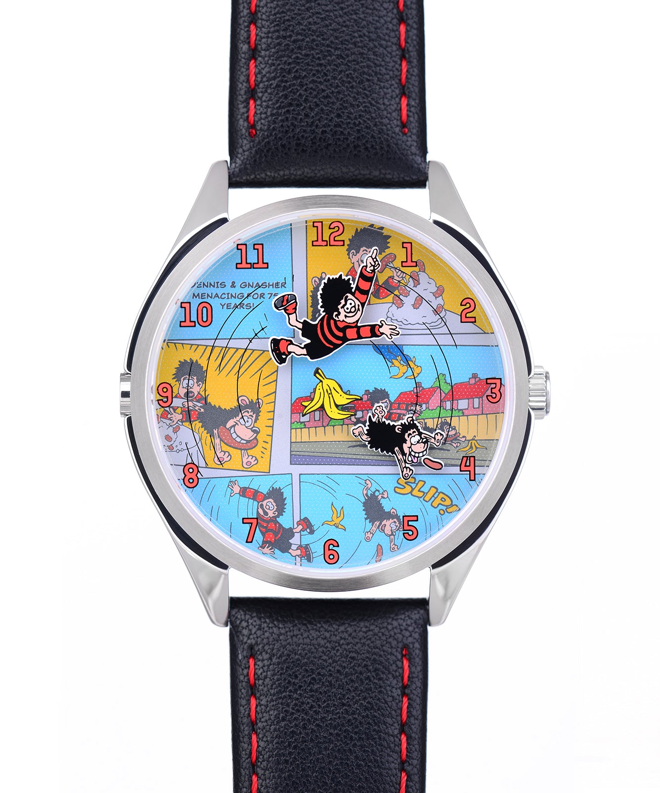 Mr Jones Beano x MJW orologio quarzo 37mm argento
