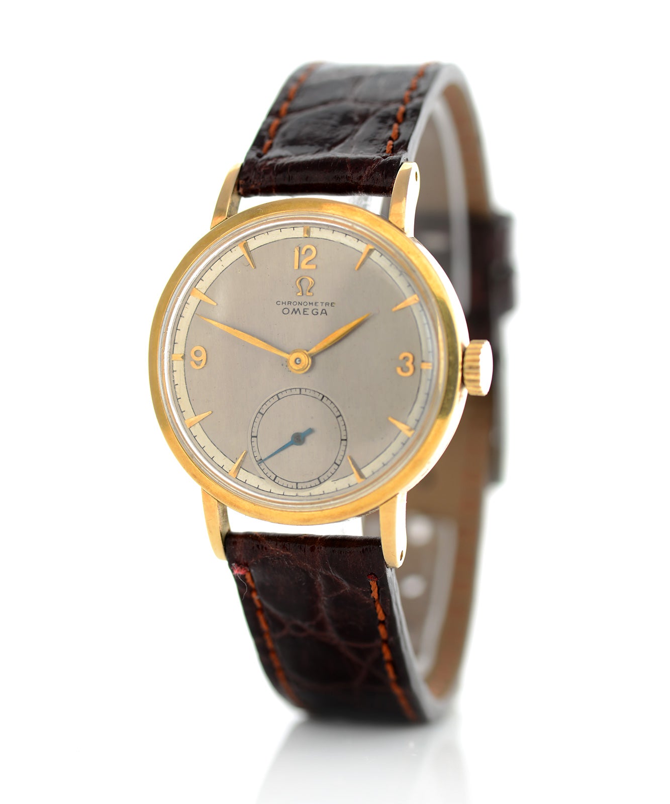 Mr Jones Watches Vintage Omega Chronometer 1944 orologio oro