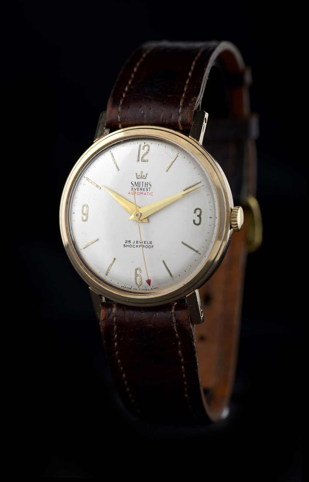 Smiths Everest orologio automatico oro 9 carati 1964