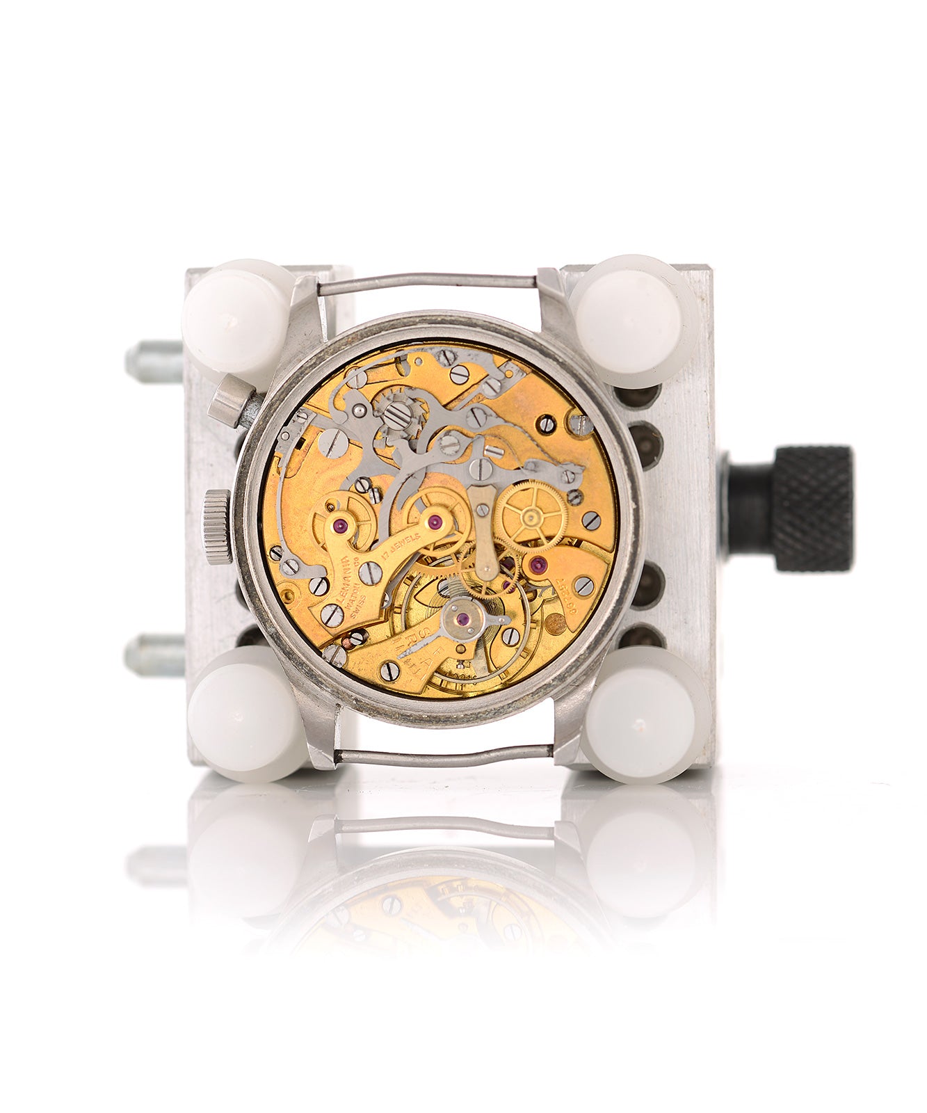 Lemania 6B/551 1953 orologio cronografo RAF 38mm