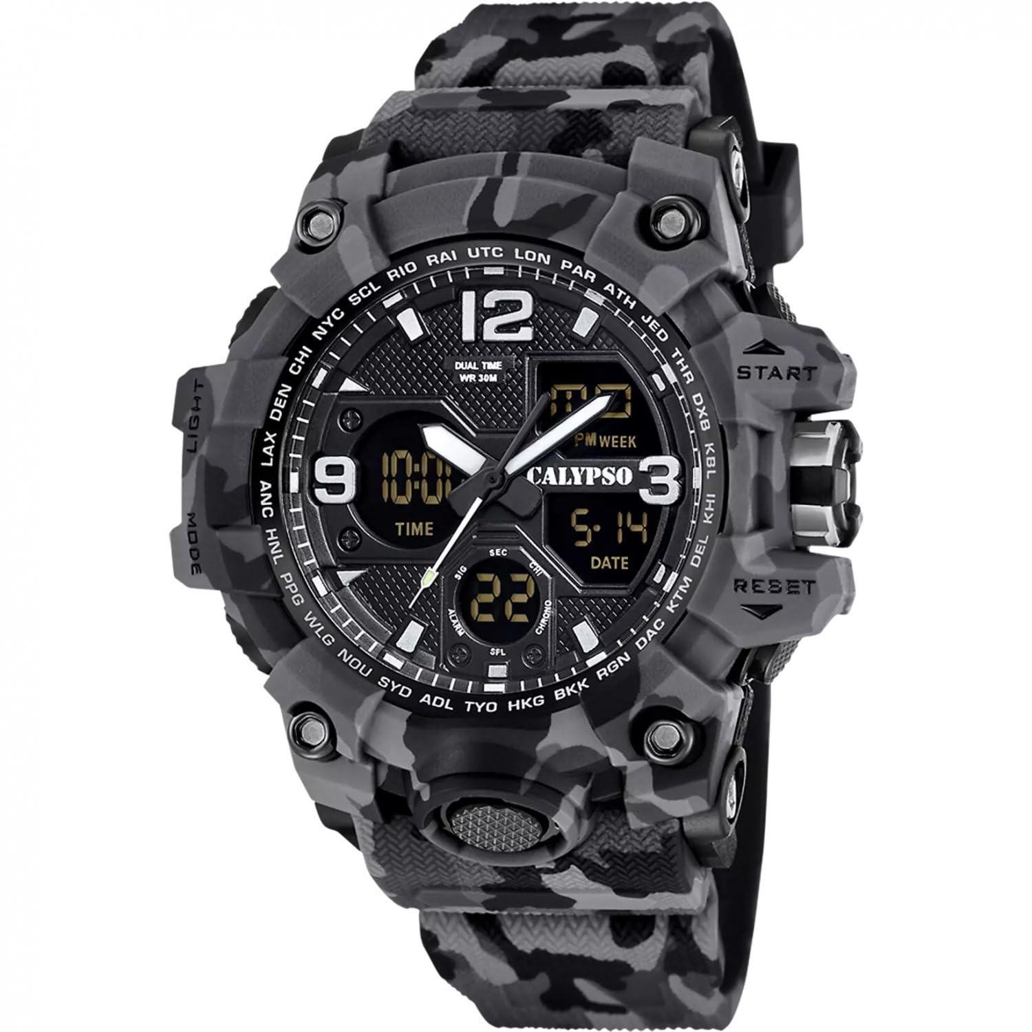Calypso XTrem K5855 orologio uomo blu 5 ATM