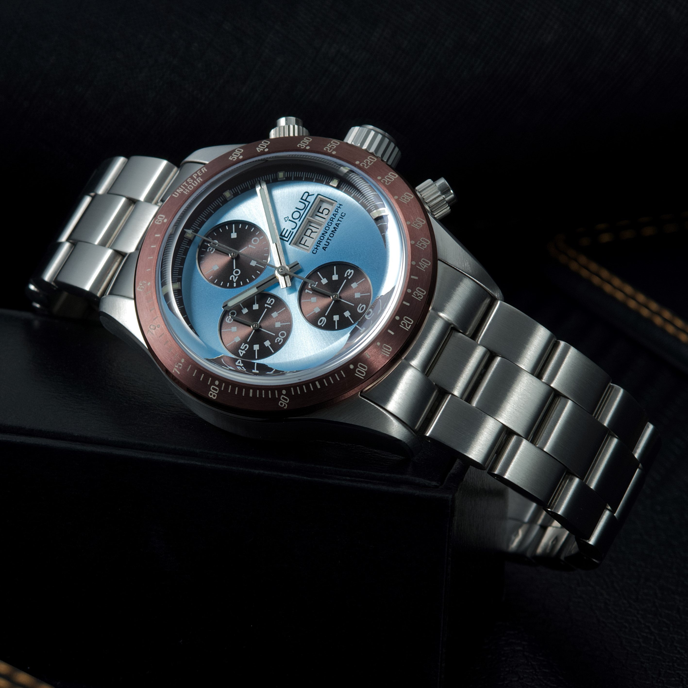 LeJour CM Chrono LJ-CM-003 Cronografo Blu 42mm
