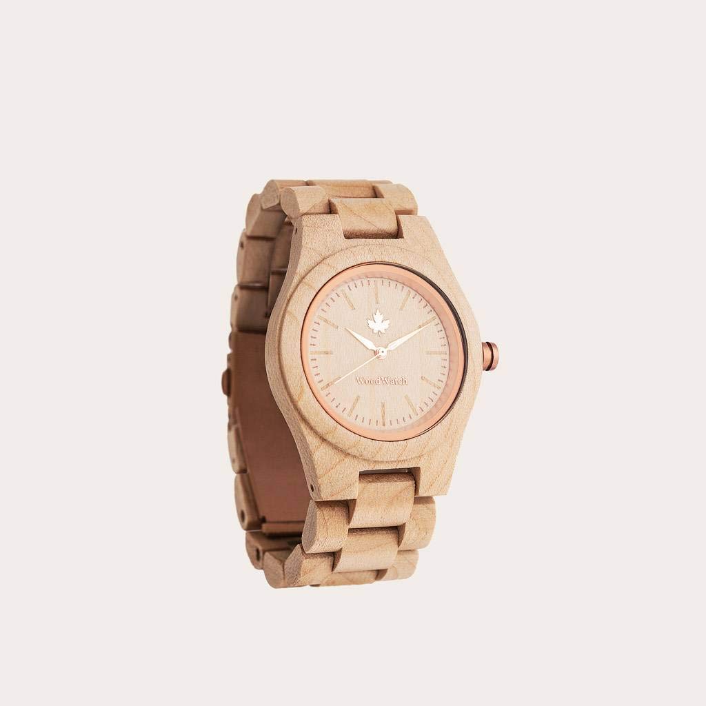 Woodwatch CLASSIC Maple Rosegold orologio donna legno