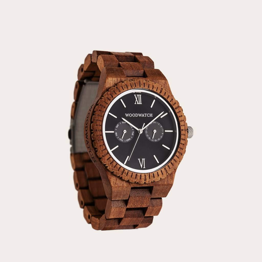 Woodwatch Classic Midnight Black orologio legno 47 mm