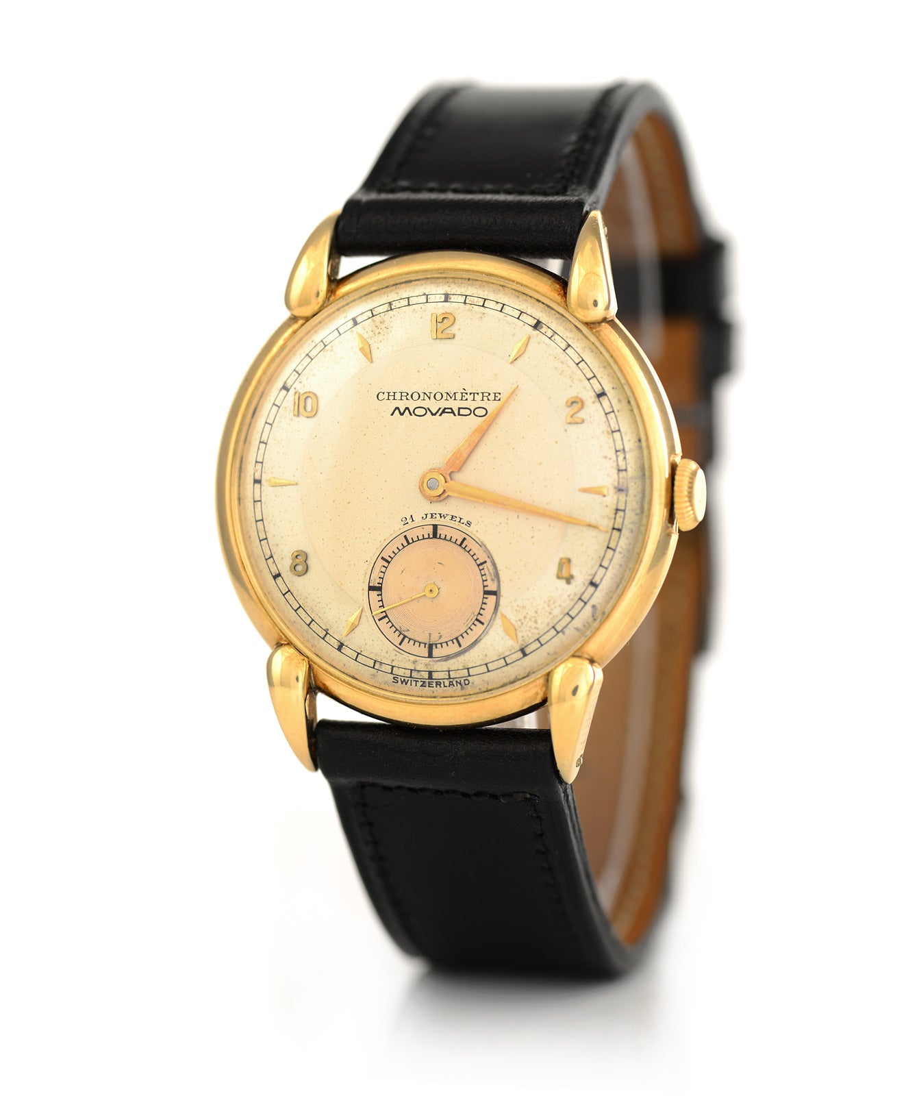 Movado anni 50 orologio cronometro calibro 126