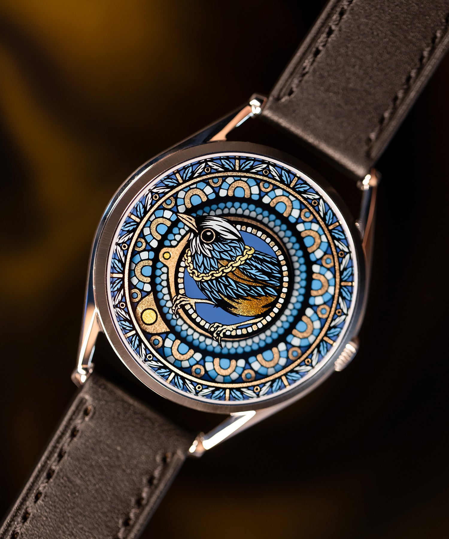 Mr Jones The Silent Thief orologio automatico 40mm argento oro