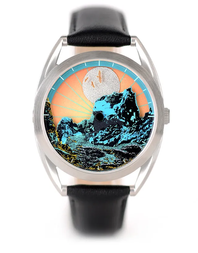 Mr Jones Silver Moon Cuillin Skye orologio edizione limitata oro luna