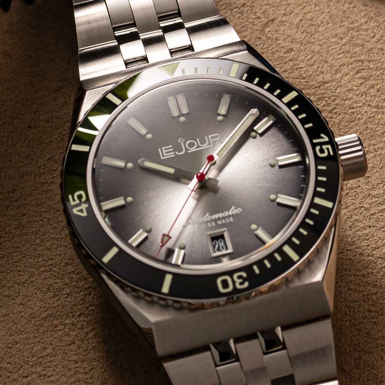 LeJour Delmare LJ-DM-004 orologio automatico grigio