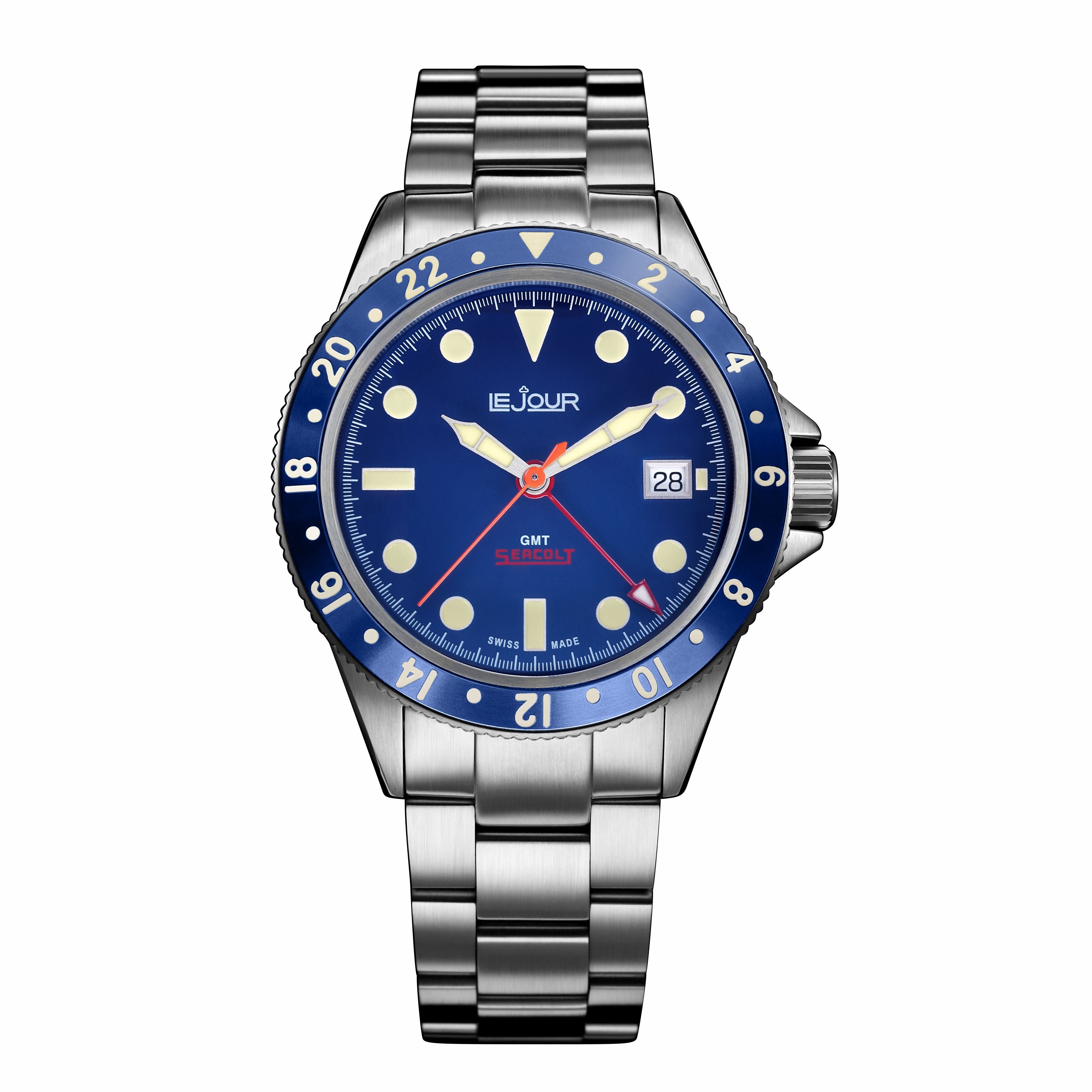 LeJour Seacolt GMT LJ-SC-002 orologio blu GMT