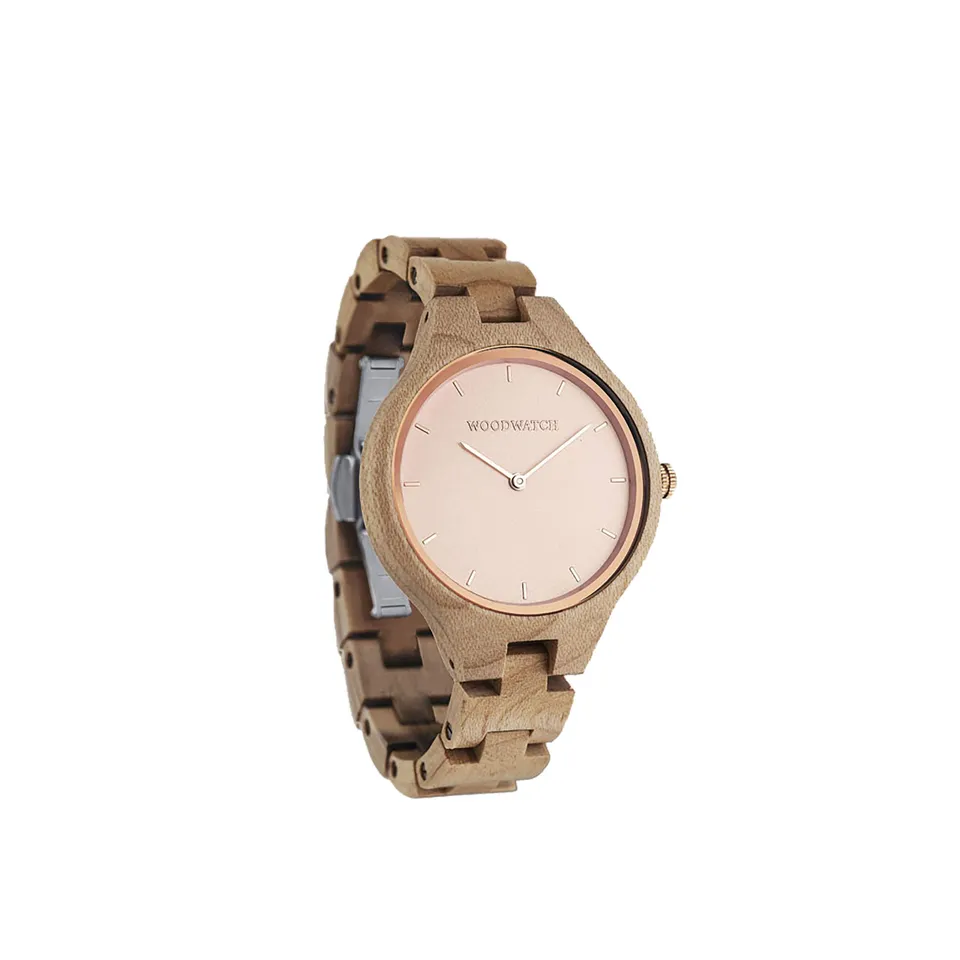 WoodWatch Classic Oceano Rosa orologio legno elegante